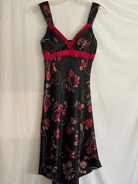 EUC Byerwear too! High-Low Satin Cocktail Dress Size 5 (Juniors)